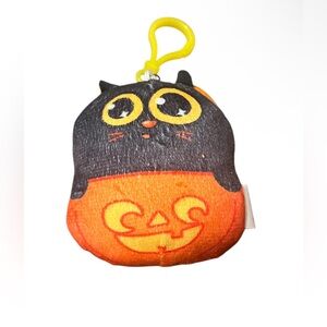 Halloween Cat Kids Bag Charm NWOT